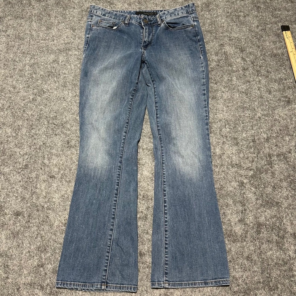 Calvin Klein Ultimate Bootcut‎ Jeans Blue Denim Y2K Retro Size 29/8 - Picture 5 of 7